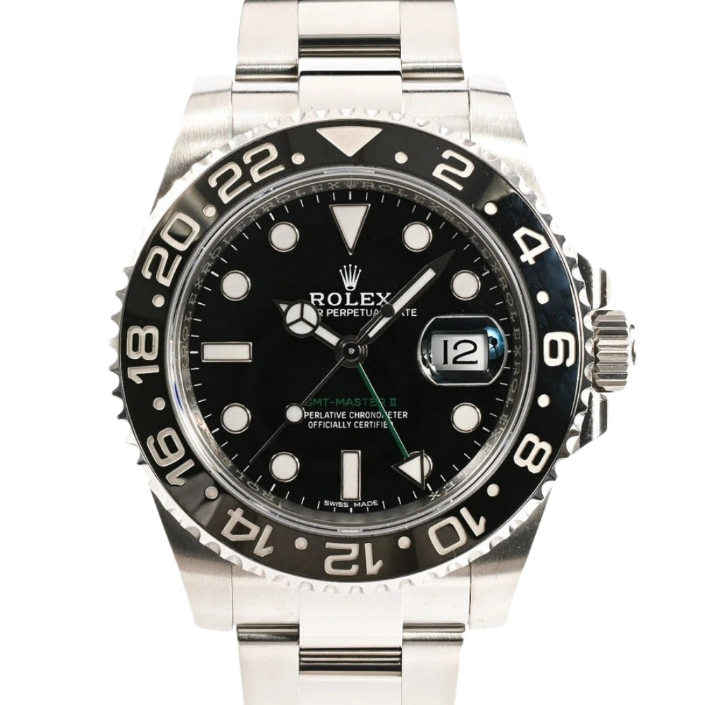 Rolex GMT-Master II 116710LN "schwarzes Zifferblatt" 40mm